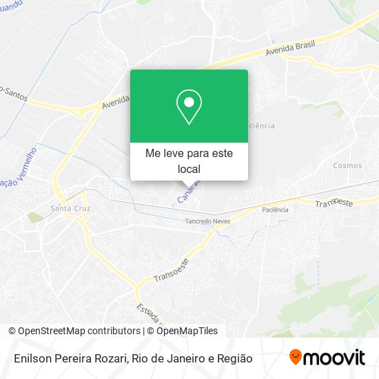 Enilson Pereira Rozari mapa