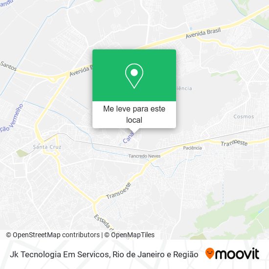 Jk Tecnologia Em Servicos mapa