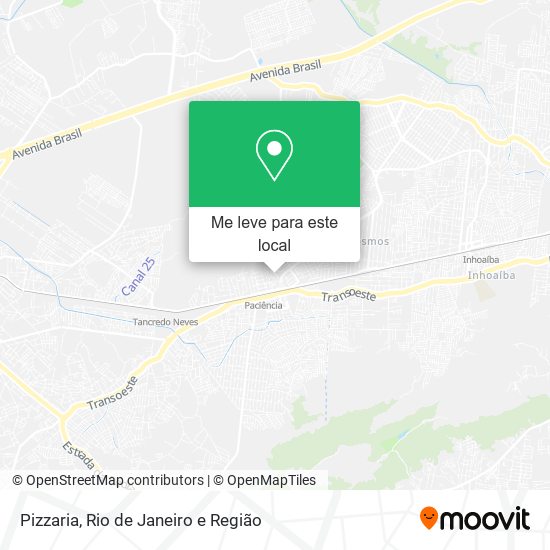 Pizzaria mapa