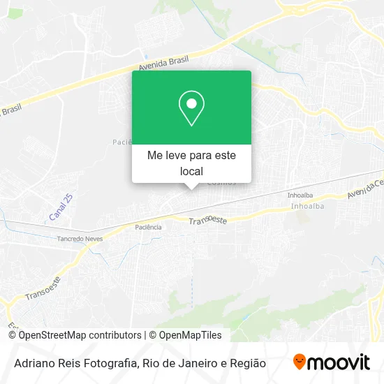 Adriano Reis Fotografia mapa