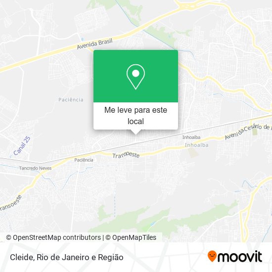 Cleide mapa