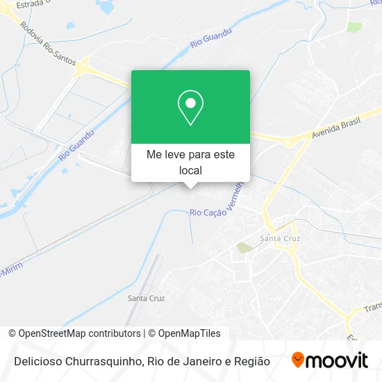 Delicioso Churrasquinho mapa