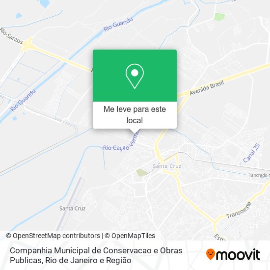 Companhia Municipal de Conservacao e Obras Publicas mapa