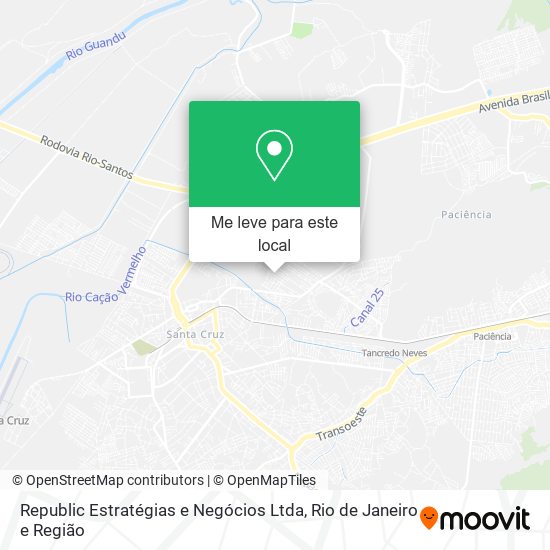 Republic Estratégias e Negócios Ltda mapa