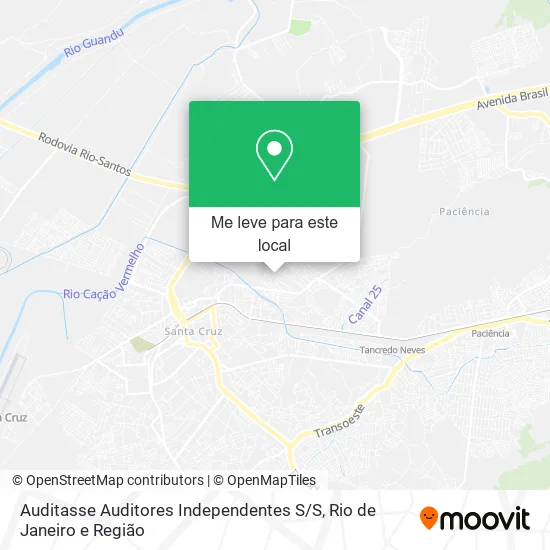 Auditasse Auditores Independentes S / S mapa