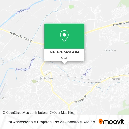 Crm Assessoria e Projetos mapa