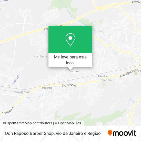 Don Raposo Barber Shop mapa