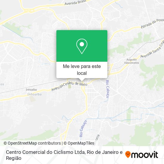 Centro Comercial do Ciclismo Ltda mapa