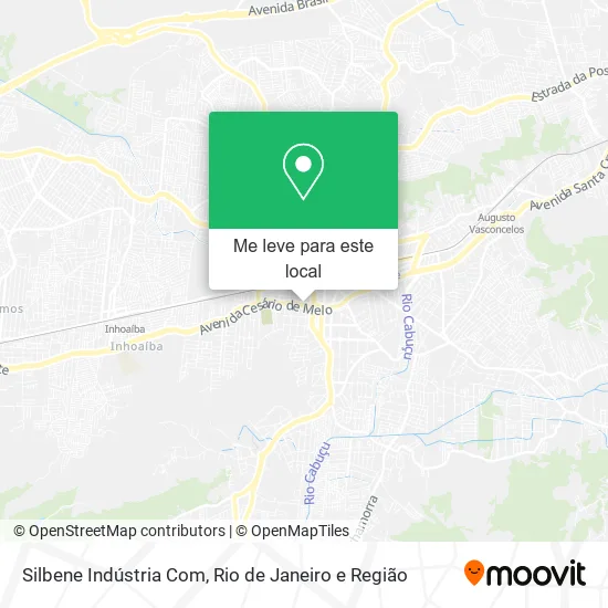 Silbene Indústria Com mapa