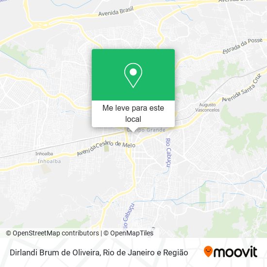 Dirlandi Brum de Oliveira mapa