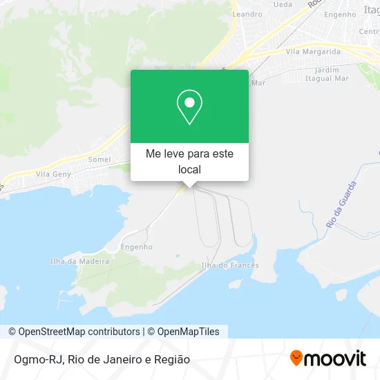 Ogmo-RJ mapa