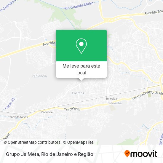 Grupo Js Meta mapa