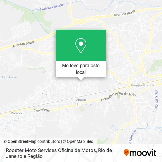 Rooster Moto Services Oficina de Motos mapa