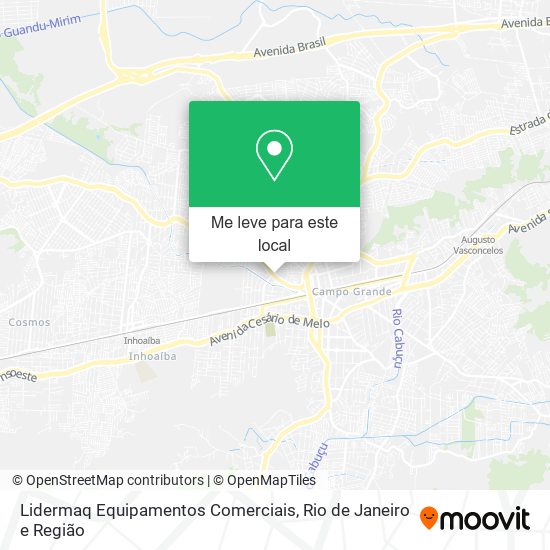 Lidermaq Equipamentos Comerciais mapa