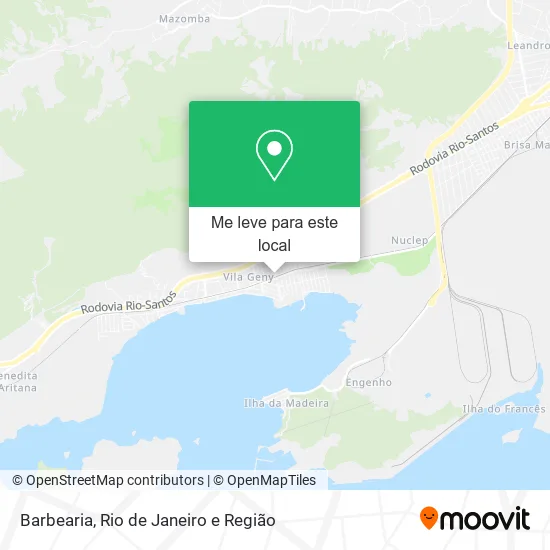 Barbearia mapa