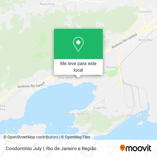 Condomínio July I mapa