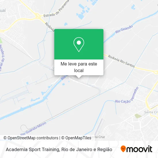 Academia Sport Training mapa