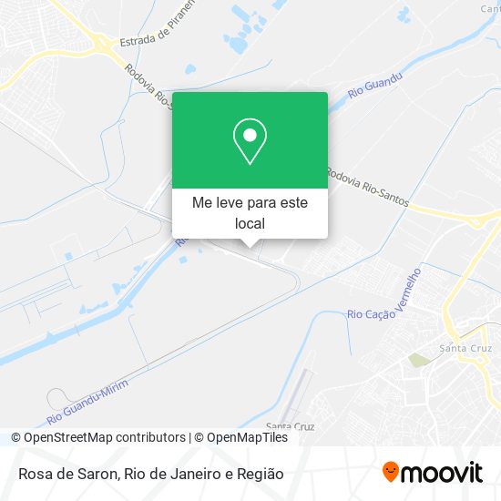 Rosa de Saron mapa