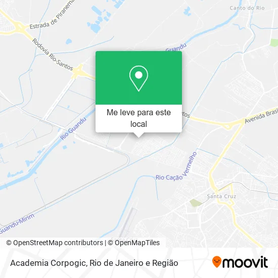 Academia Corpogic mapa