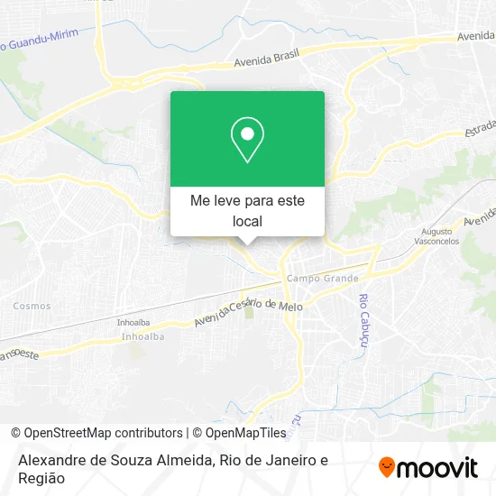 Alexandre de Souza Almeida mapa