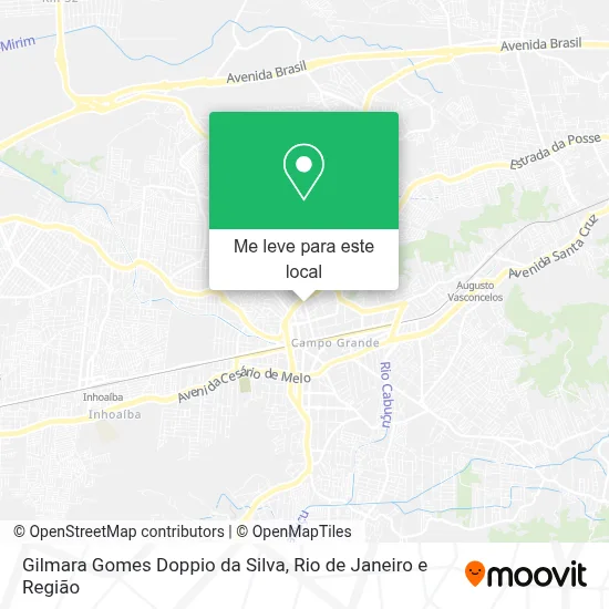 Gilmara Gomes Doppio da Silva mapa