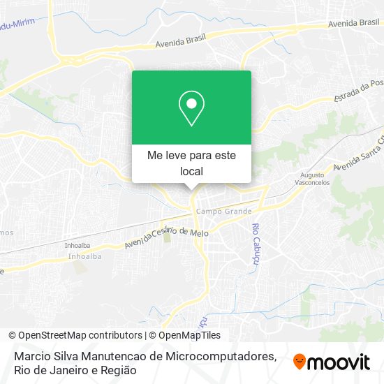 Marcio Silva Manutencao de Microcomputadores mapa