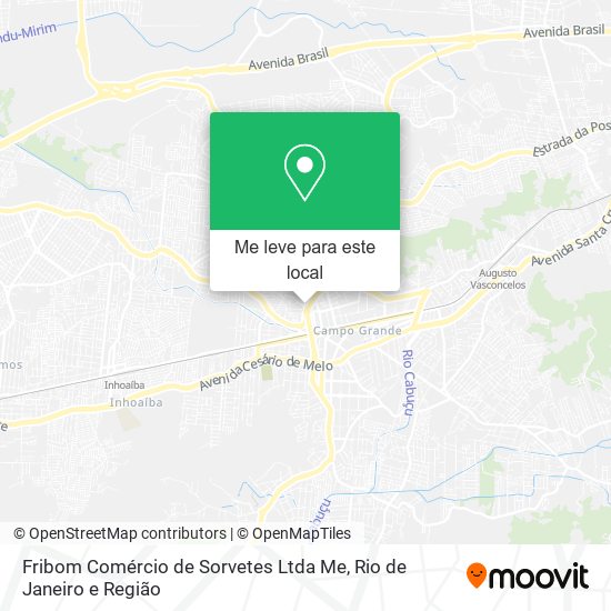 Fribom Comércio de Sorvetes Ltda Me mapa