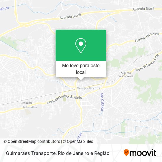 Guimaraes Transporte mapa