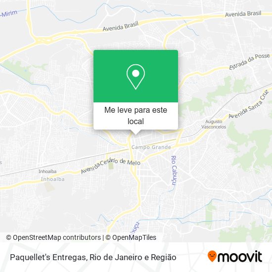 Paquellet's Entregas mapa