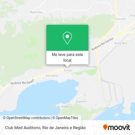 Club Med Auditorio mapa