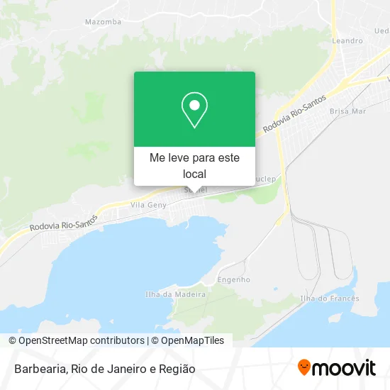 Barbearia mapa