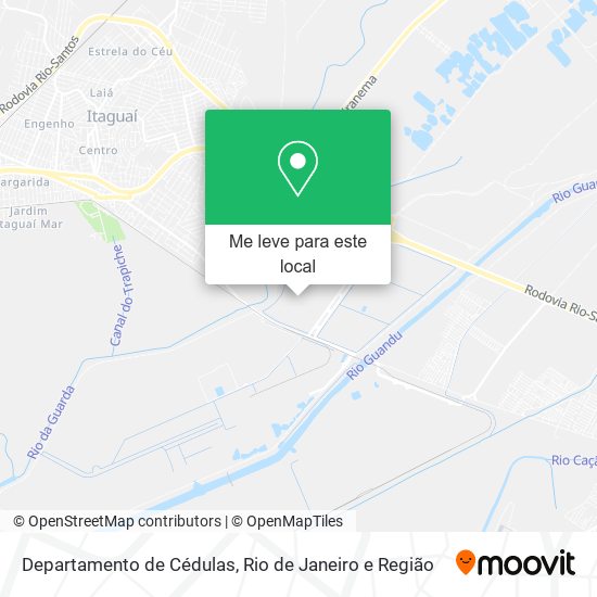 Departamento de Cédulas mapa