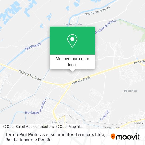 Termo Pint Pinturas e Isolamentos Termicos Ltda mapa