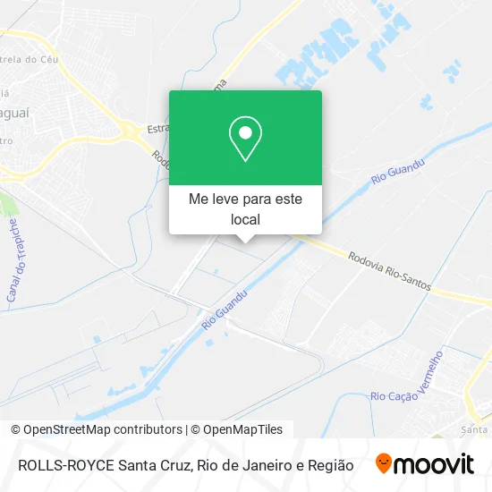 ROLLS-ROYCE Santa Cruz mapa