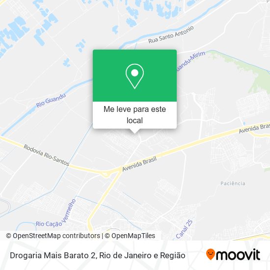 Drogaria Mais Barato 2 mapa