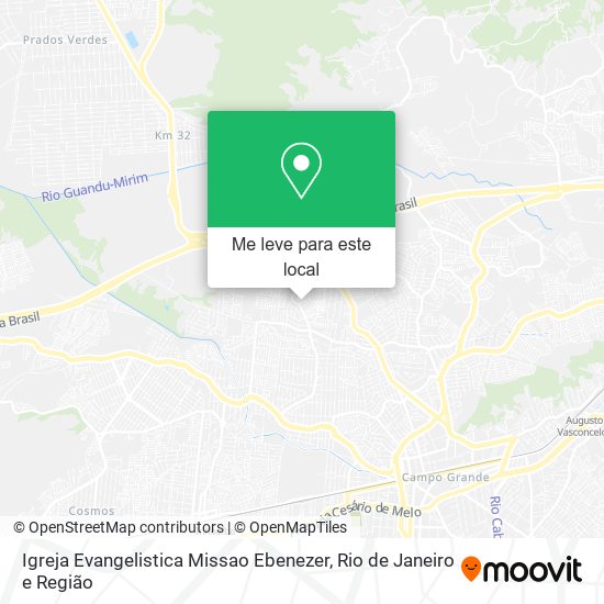 Igreja Evangelistica Missao Ebenezer mapa