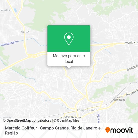 Marcelo Coiffeur - Campo Grande mapa