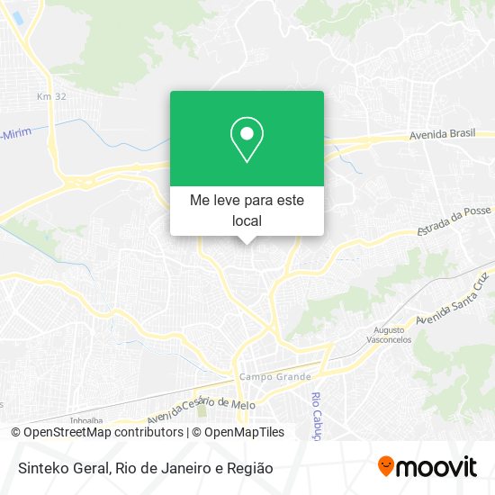Sinteko Geral mapa
