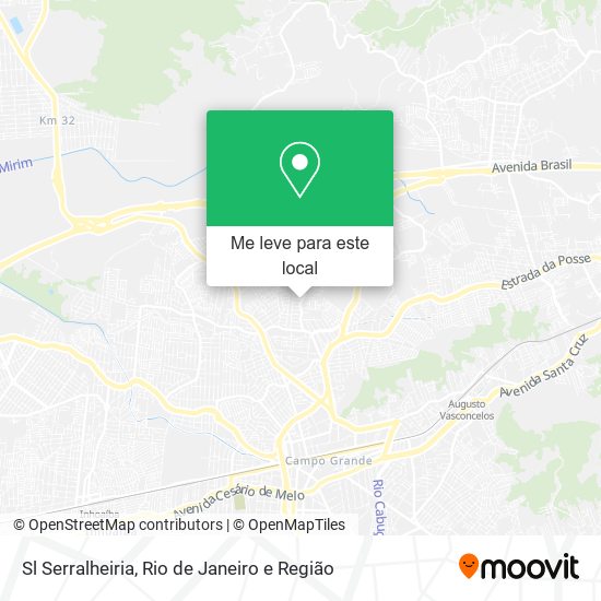 Sl Serralheiria mapa