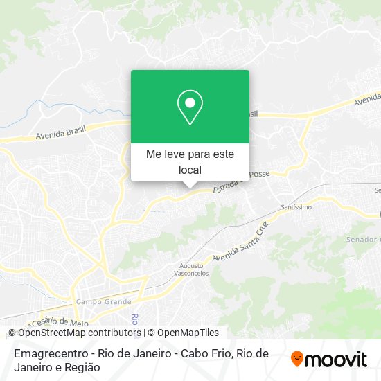 Emagrecentro - Rio de Janeiro - Cabo Frio mapa