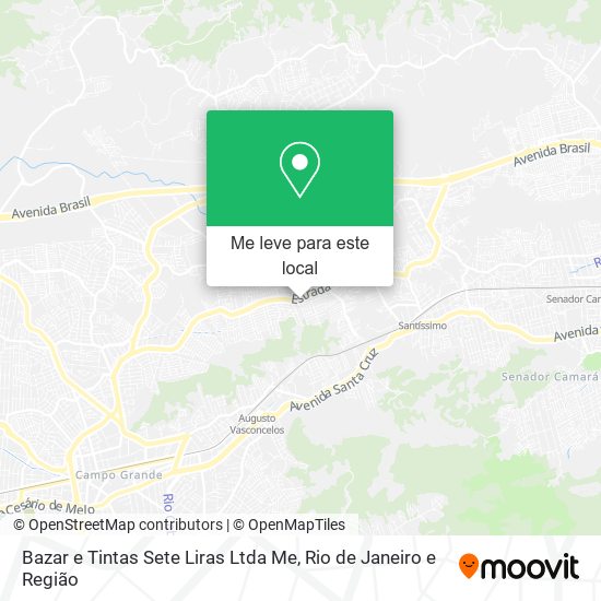 Bazar e Tintas Sete Liras Ltda Me mapa