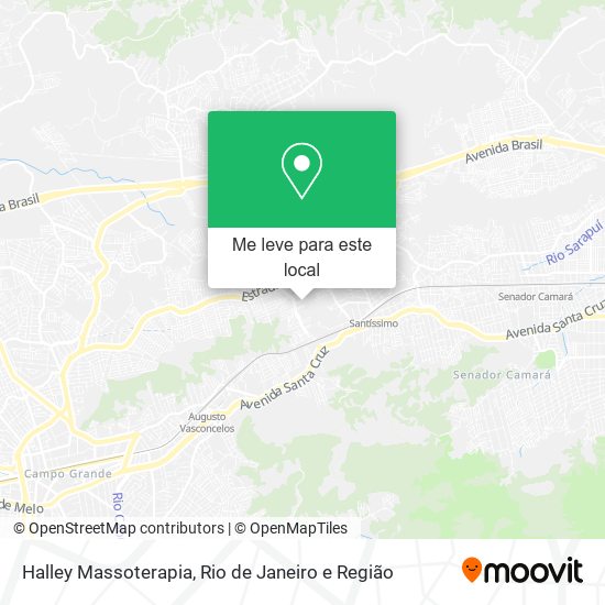 Halley Massoterapia mapa