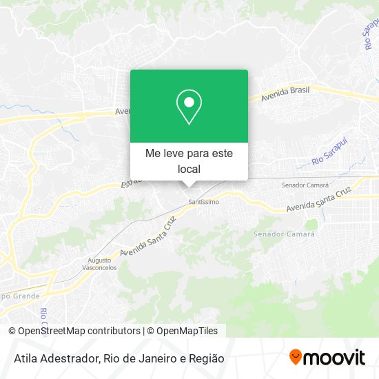 Atila Adestrador mapa