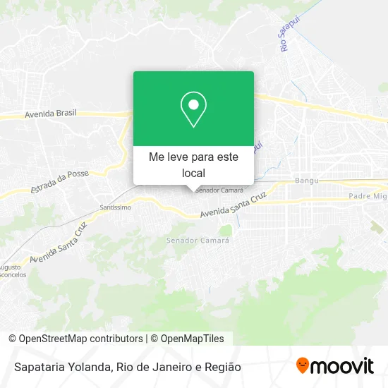 Sapataria Yolanda mapa