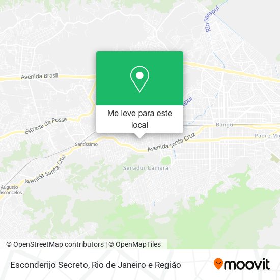 Esconderijo Secreto mapa