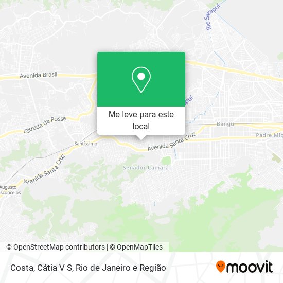 Costa, Cátia V S mapa