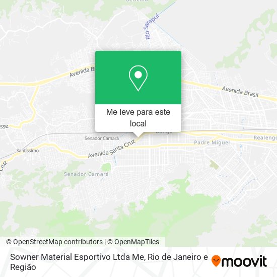 Sowner Material Esportivo Ltda Me mapa