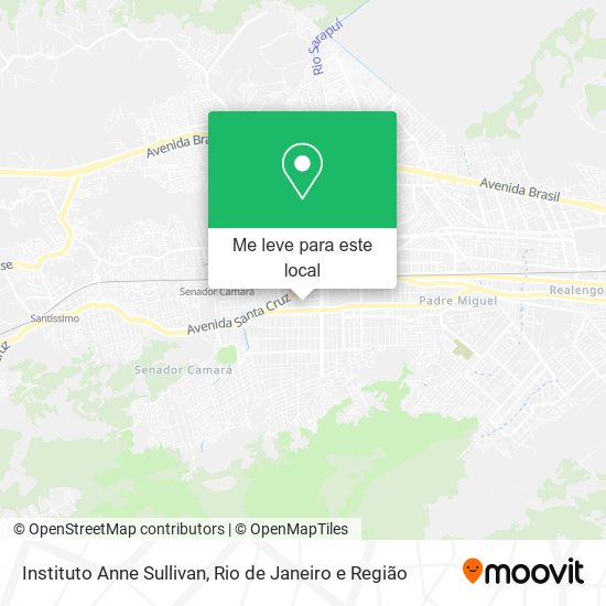 Instituto Anne Sullivan mapa