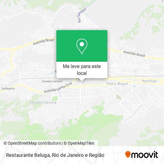 Restaurante Beluga mapa