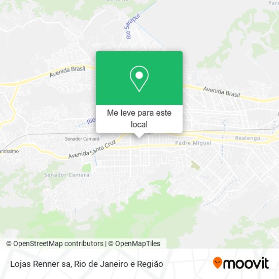 Lojas Renner sa mapa